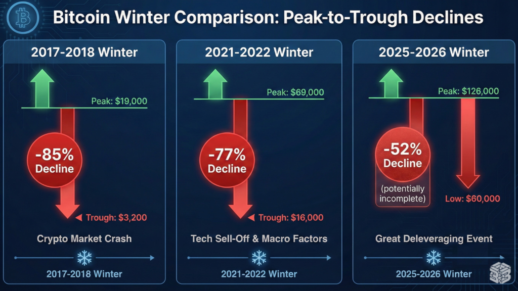 Inside the Great Deleveraging and the 2026 Bitcoin price crash 6 crypto-winter-bitcoin-price-drop